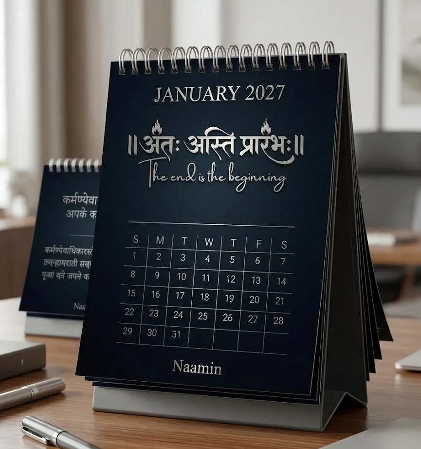 Naamin Sanskrit Calender